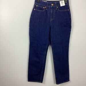 J. Crew Curvy Straight Petite Jeans Size 25P NWT